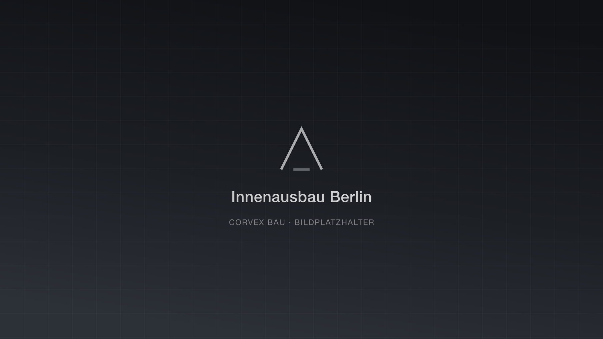 Interior construction site in Berlin nearing completion